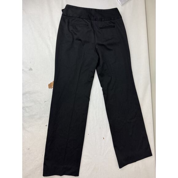 Y2K White House Black Market Work Trousers Bootcut Office Workwear Belted 2S - Picture 8 of 8